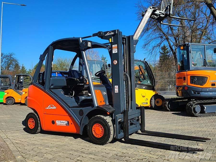 Linde H25T LPG'li forkliftler