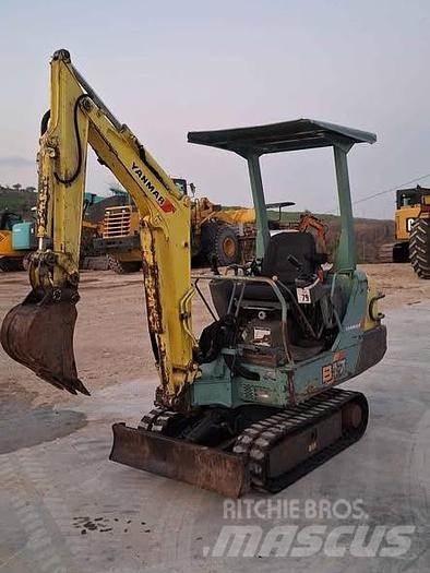 Yanmar B17 Mini ekskavatörler, 7 tona dek