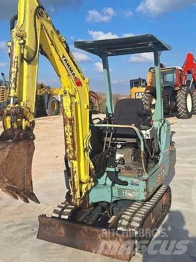 Yanmar B17 Mini ekskavatörler, 7 tona dek