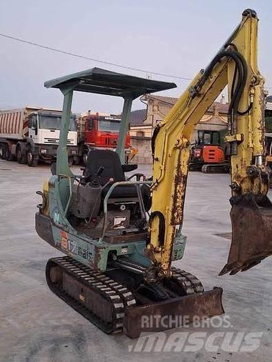 Yanmar B17 Mini ekskavatörler, 7 tona dek