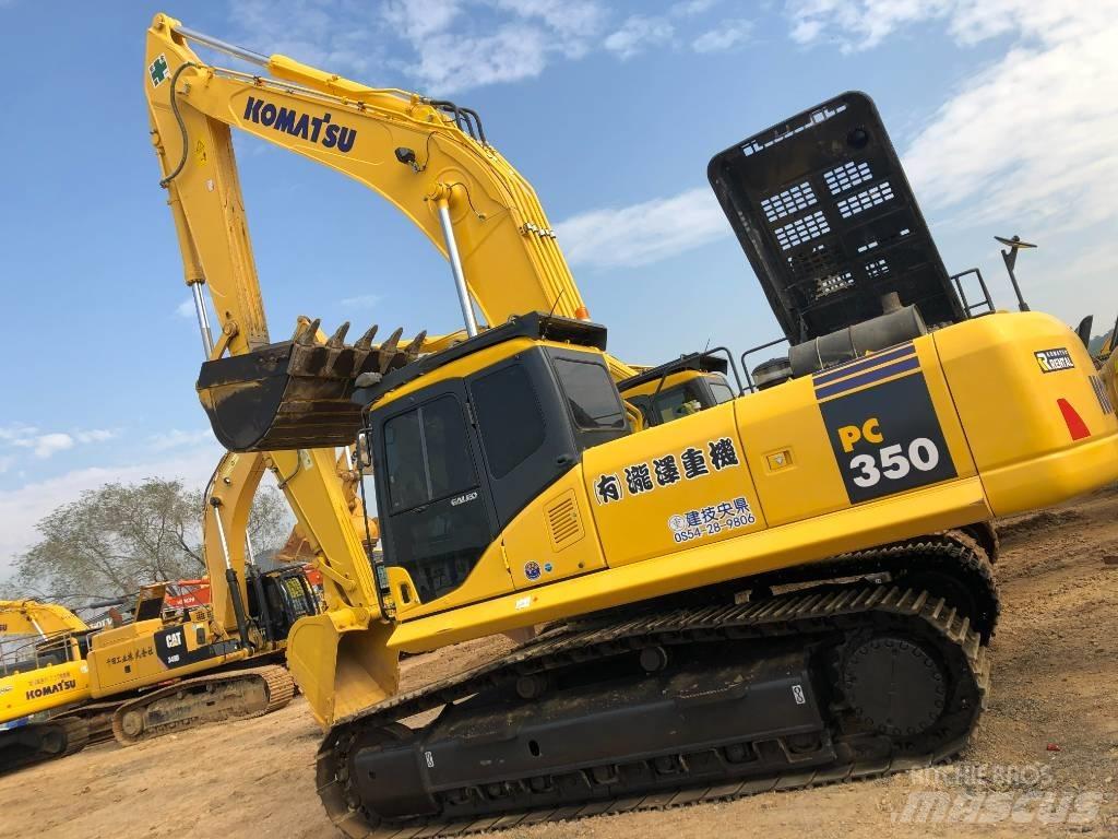 Komatsu 350 Paletli ekskavatörler