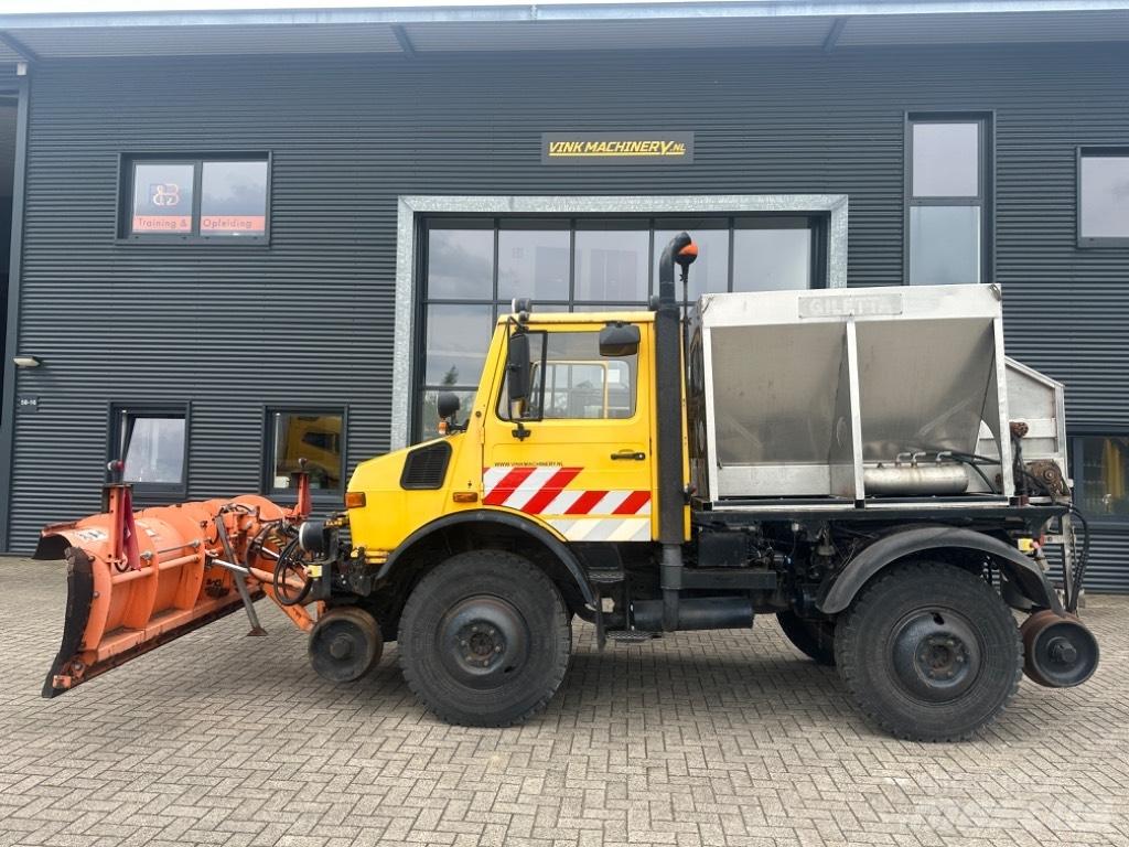 Unimog U1400 Rail Kum ve tuz serpiciler