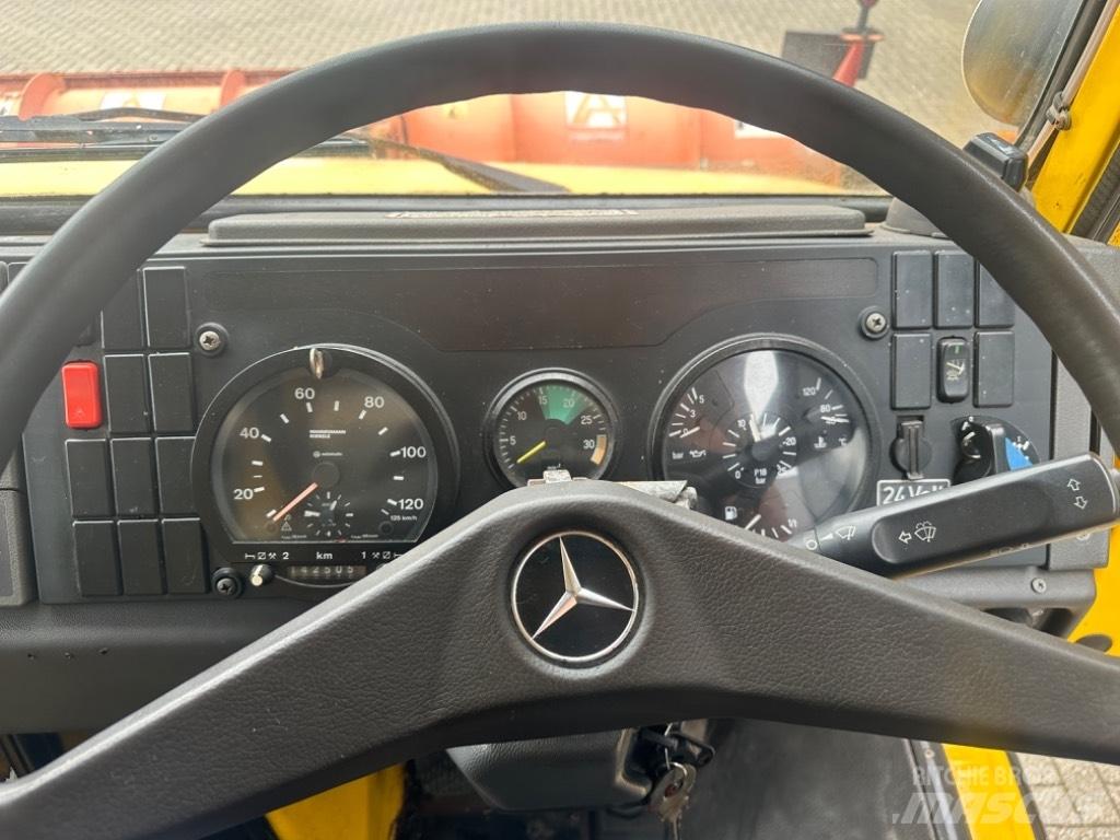 Unimog U1400 Rail Kum ve tuz serpiciler