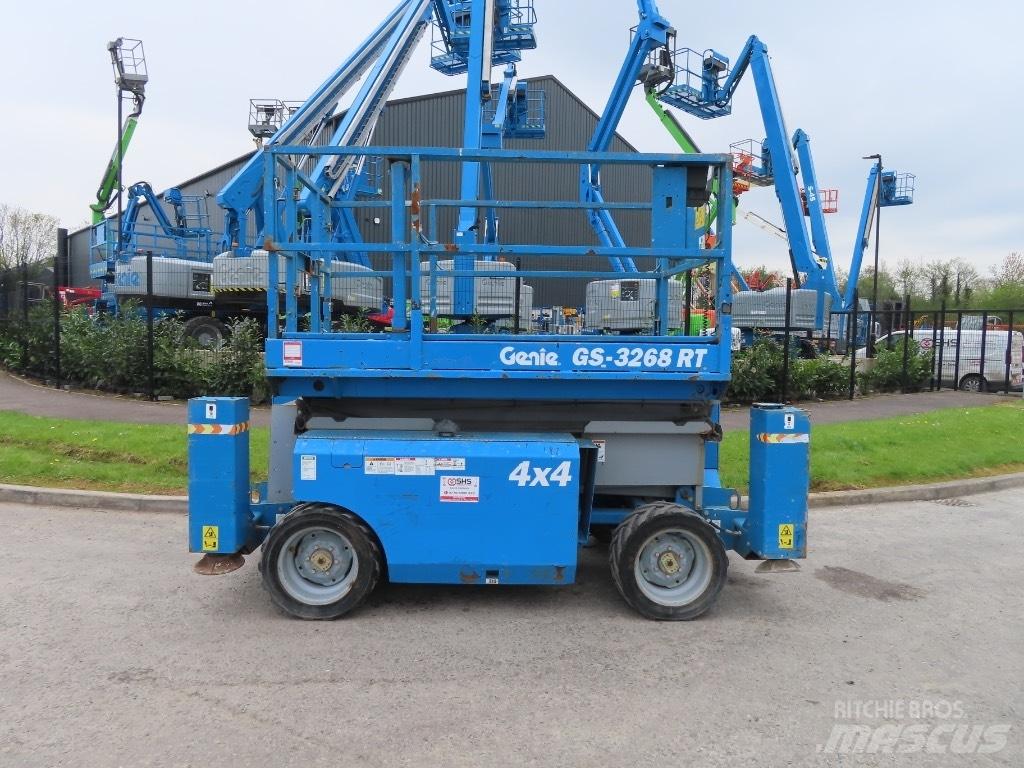 Genie GS 3268 RT Makasli platformlar