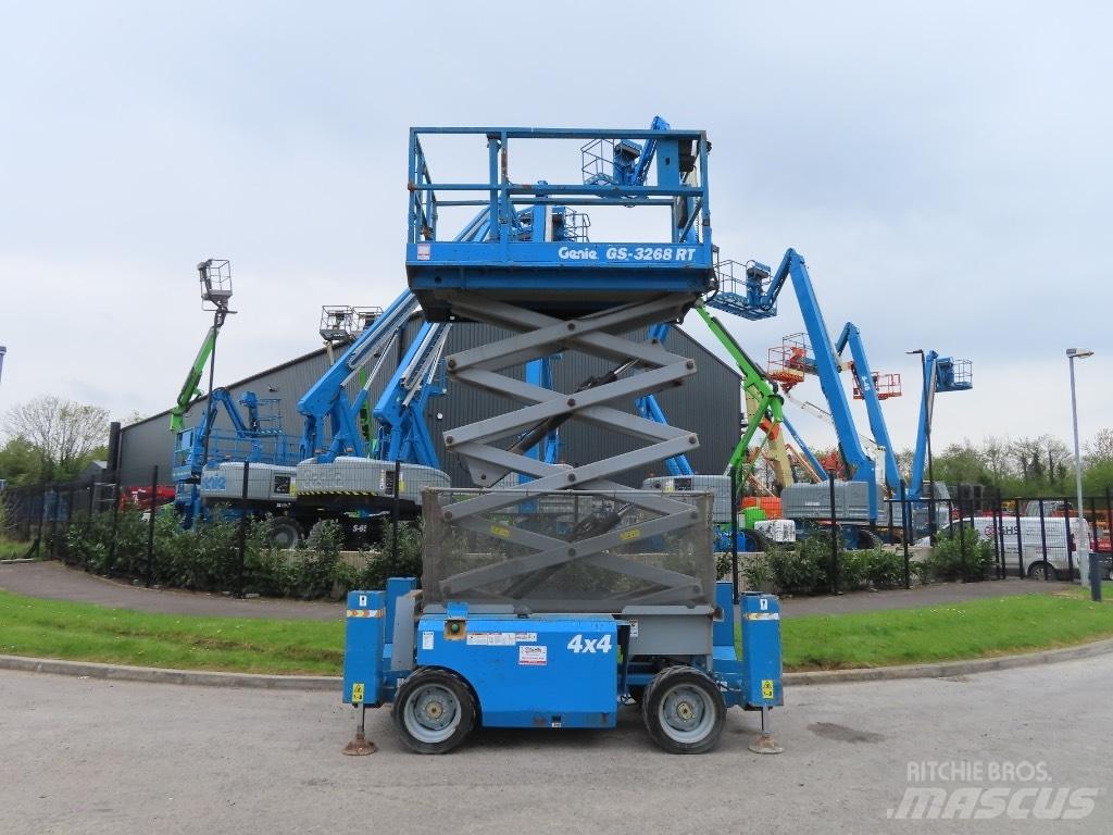 Genie GS 3268 RT Makasli platformlar