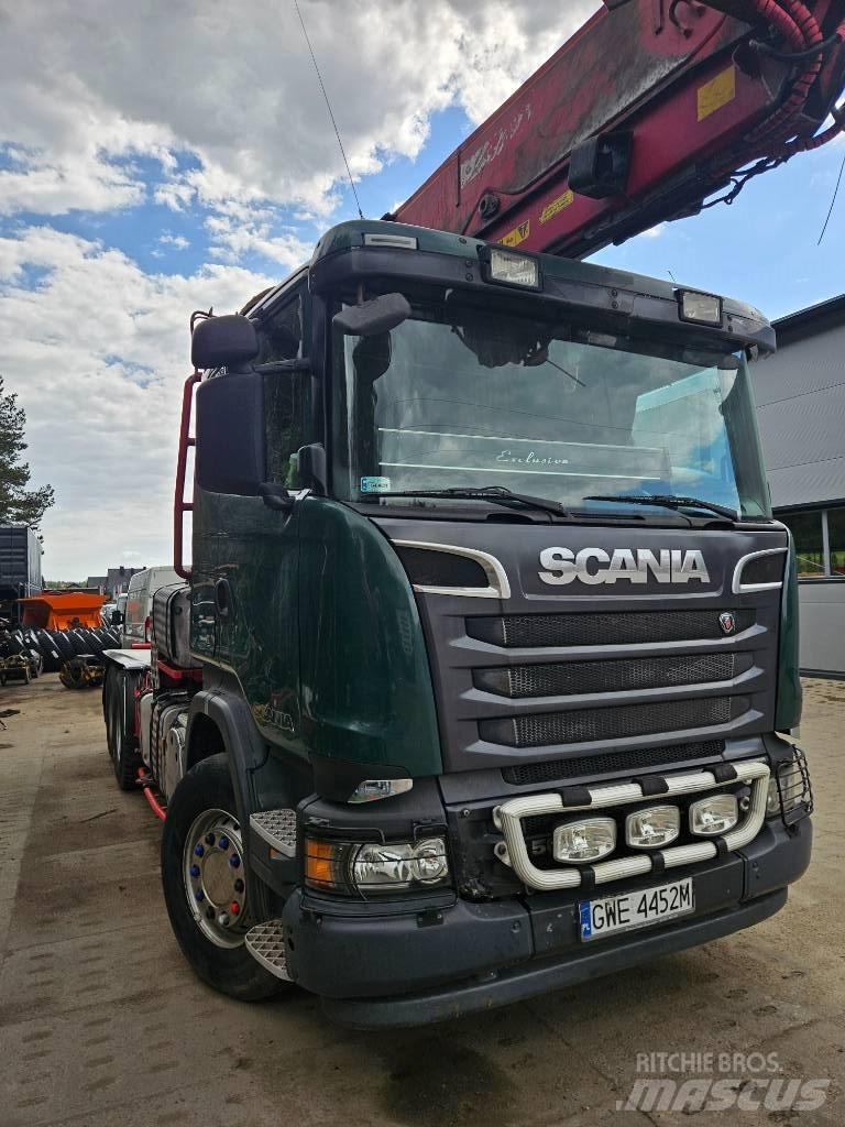 Scania R 560 Tomruk kamyonlari