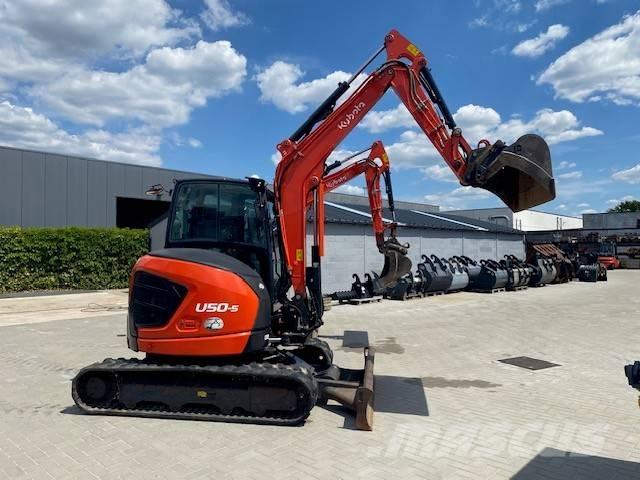Kubota U 50-5 Mini ekskavatörler, 7 tona dek