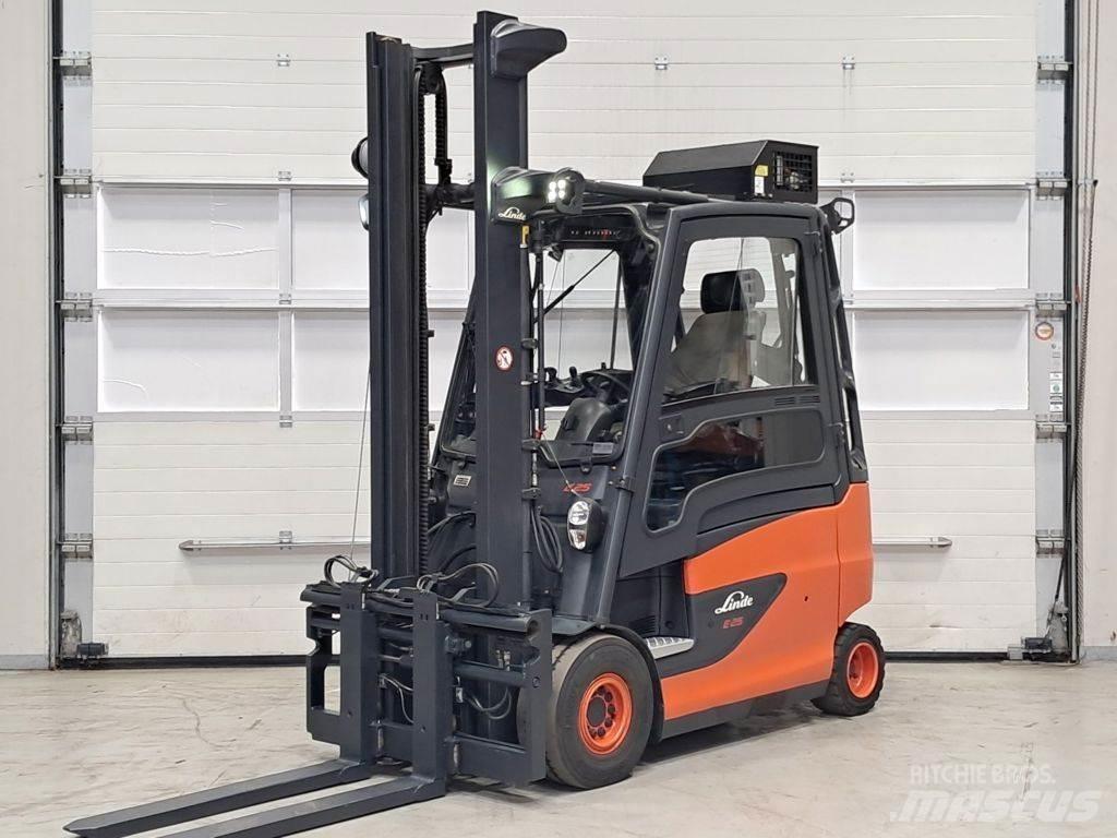 Linde E25HL-01/600 Elektrikli forkliftler