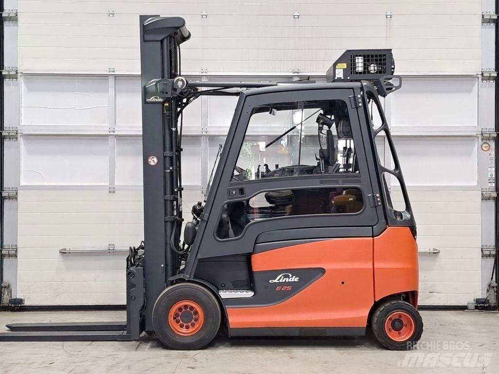 Linde E25HL-01/600 Elektrikli forkliftler