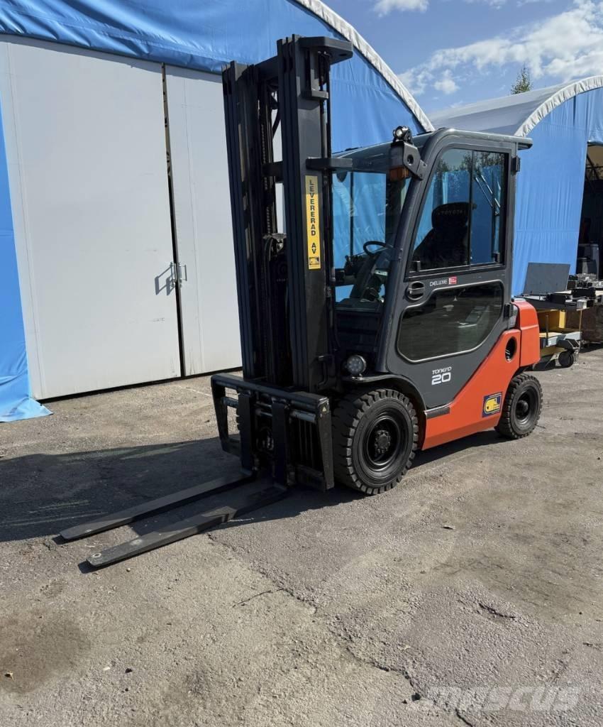 Toyota truck 8 FDF20 Dizel forkliftler