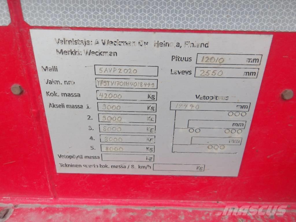 Weckman 5 AVP Tomruk römorklari