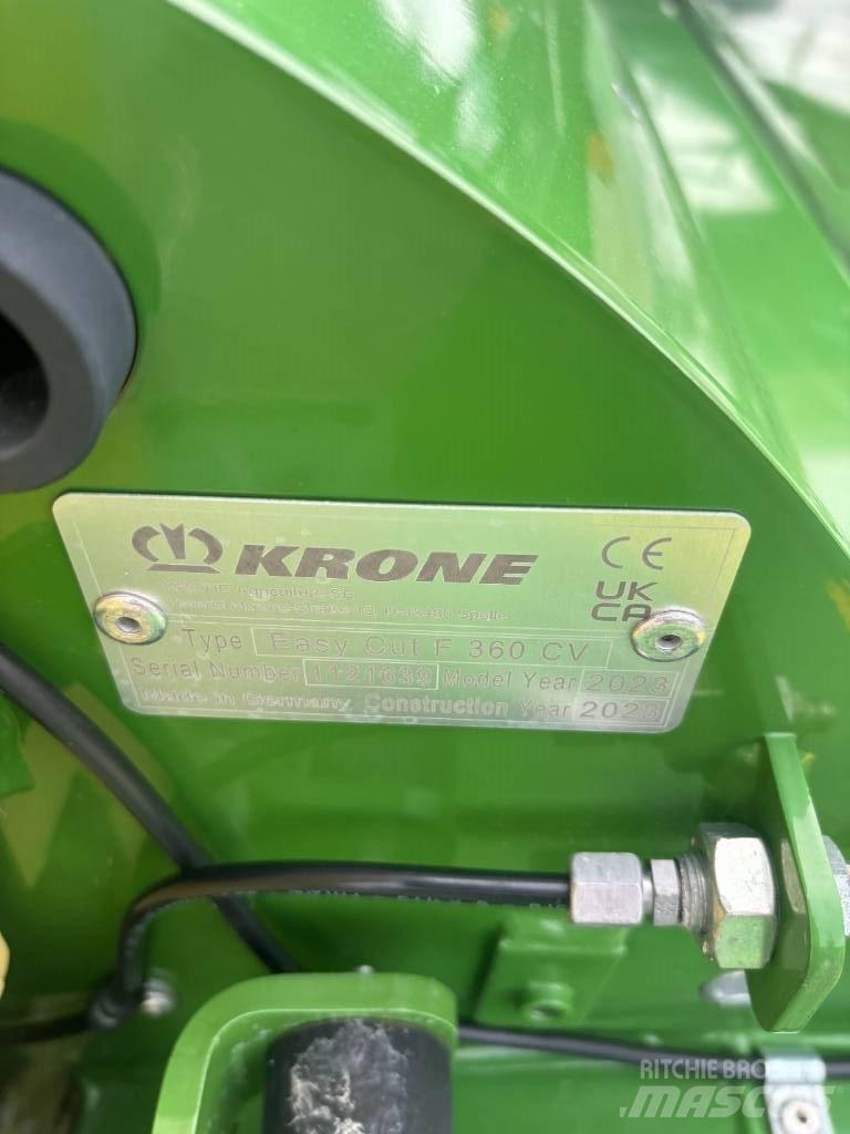 Krone F 360CV Diskli çayir biçme makinasi