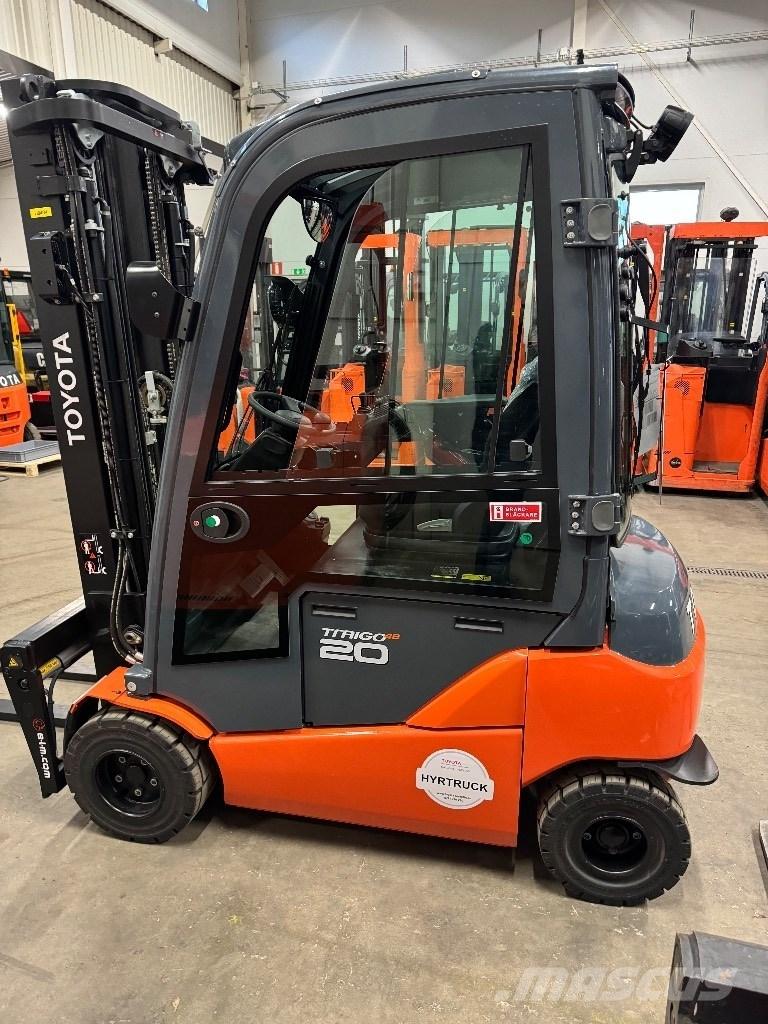 Toyota 8FBMK20T Elektrikli forkliftler