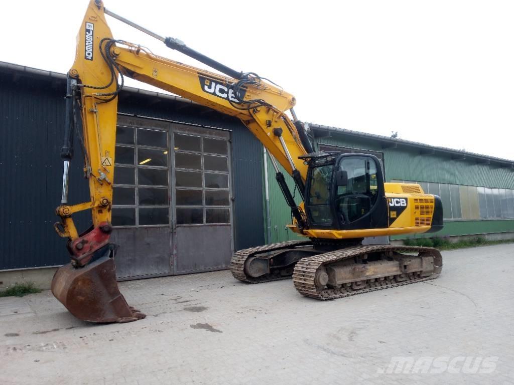 JCB JS260 JS240 Paletli ekskavatörler