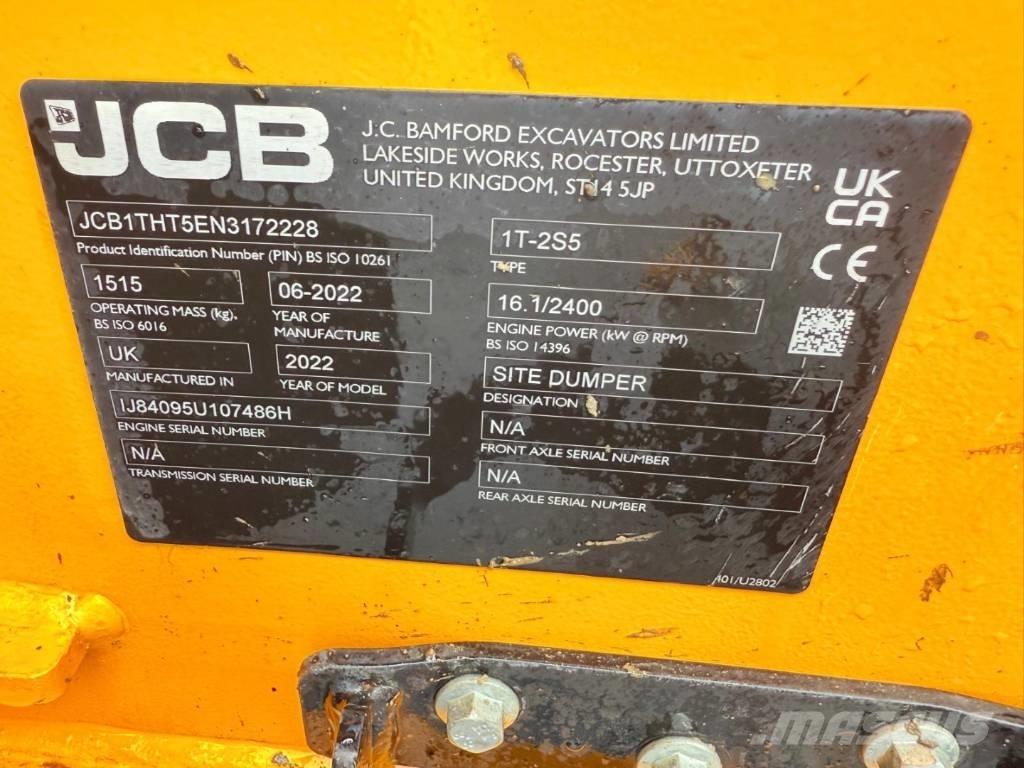 JCB 1 T-2S5 Belden kirma kamyonlar