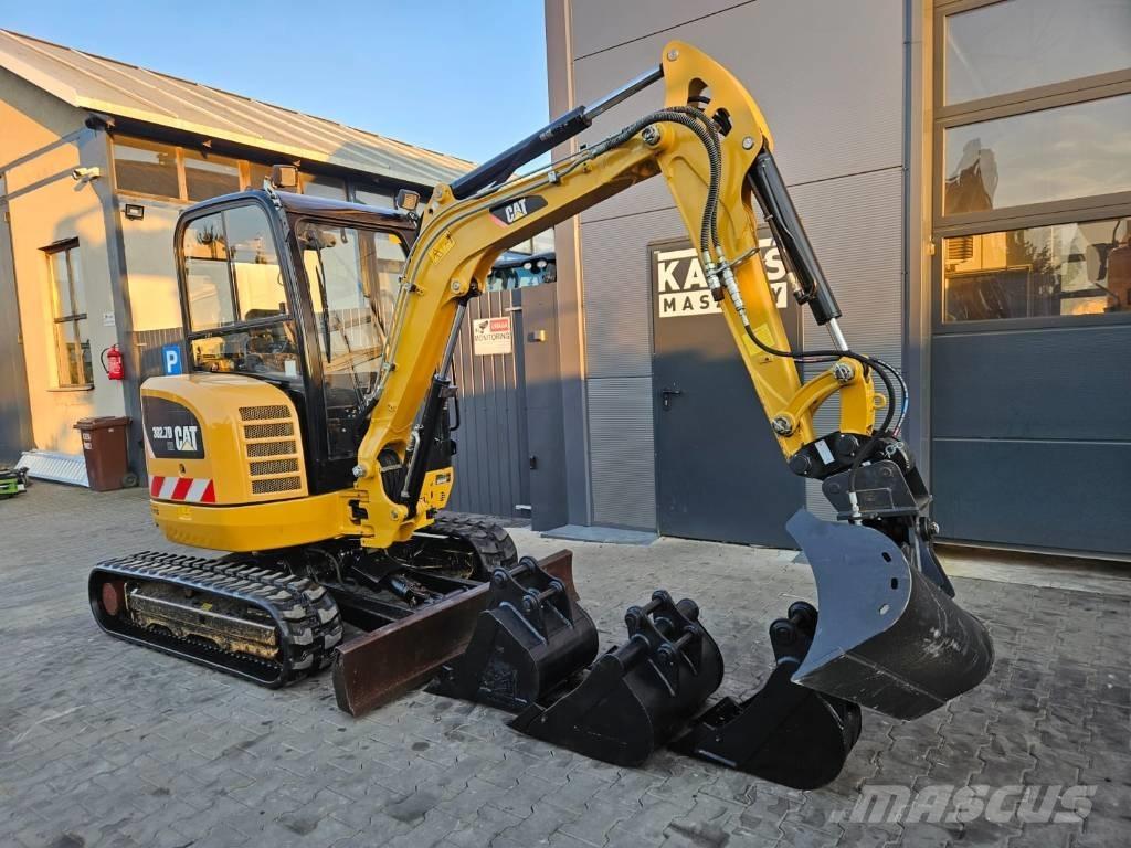 CAT 302.7 D CR Mini ekskavatörler, 7 tona dek