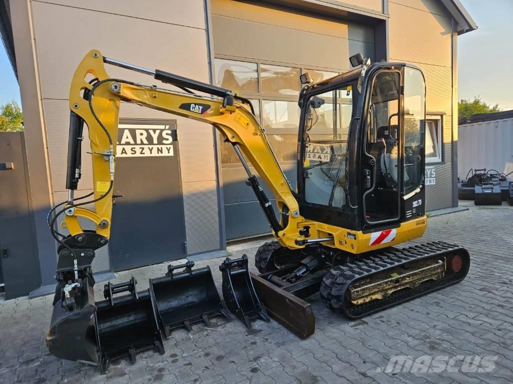 CAT 302.7 D CR Mini ekskavatörler, 7 tona dek