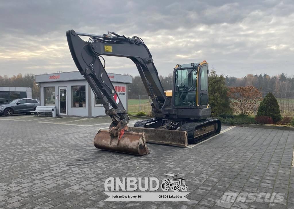 Volvo ECR 88 D Paletli ekskavatörler