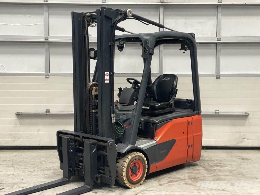 Linde E16-02 Elektrikli forkliftler