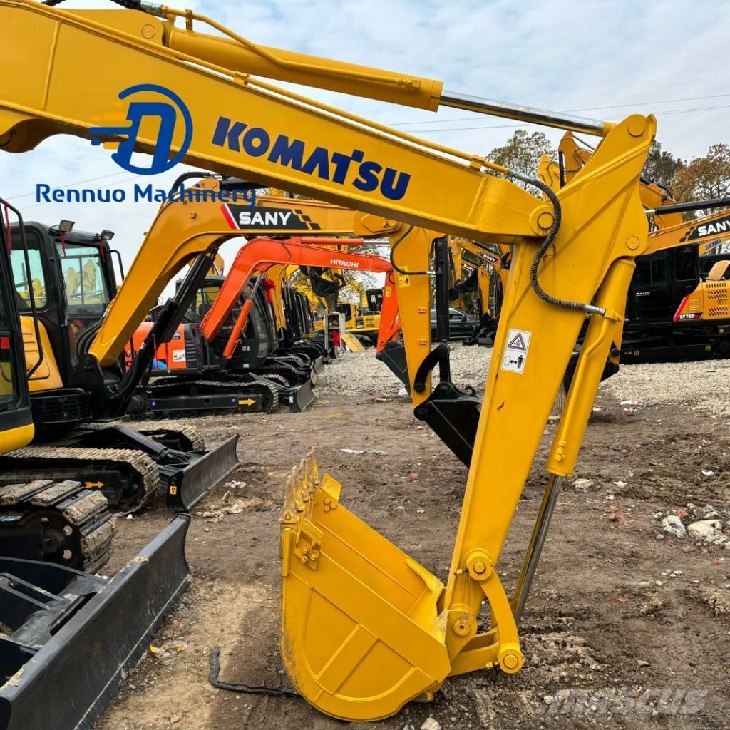 Komatsu PC 70-8 Mini ekskavatörler, 7 tona dek