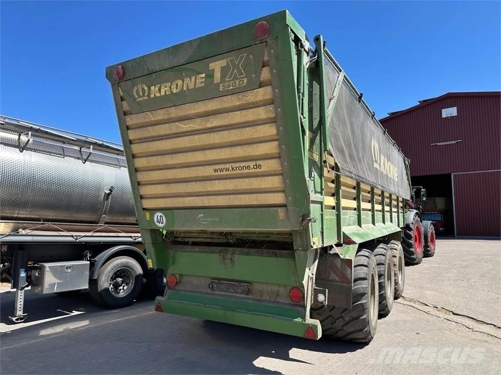 Krone TX 560D Hububat/Silaj Römorkları