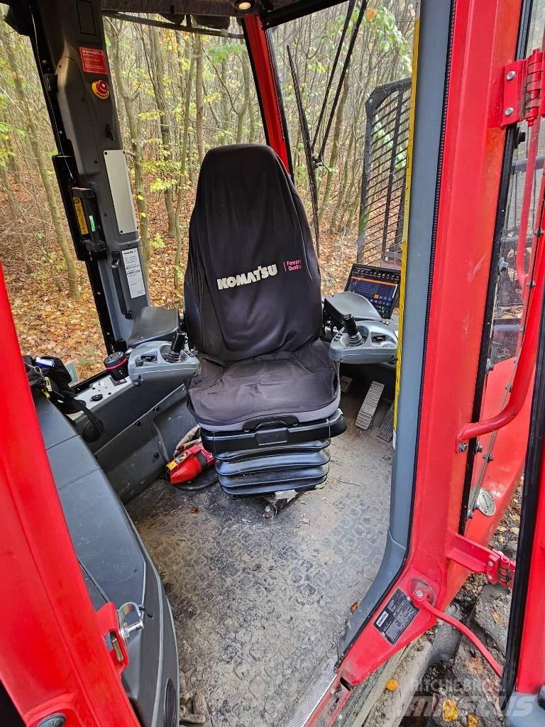 Komatsu 875 Tomruk yükleyici traktörler