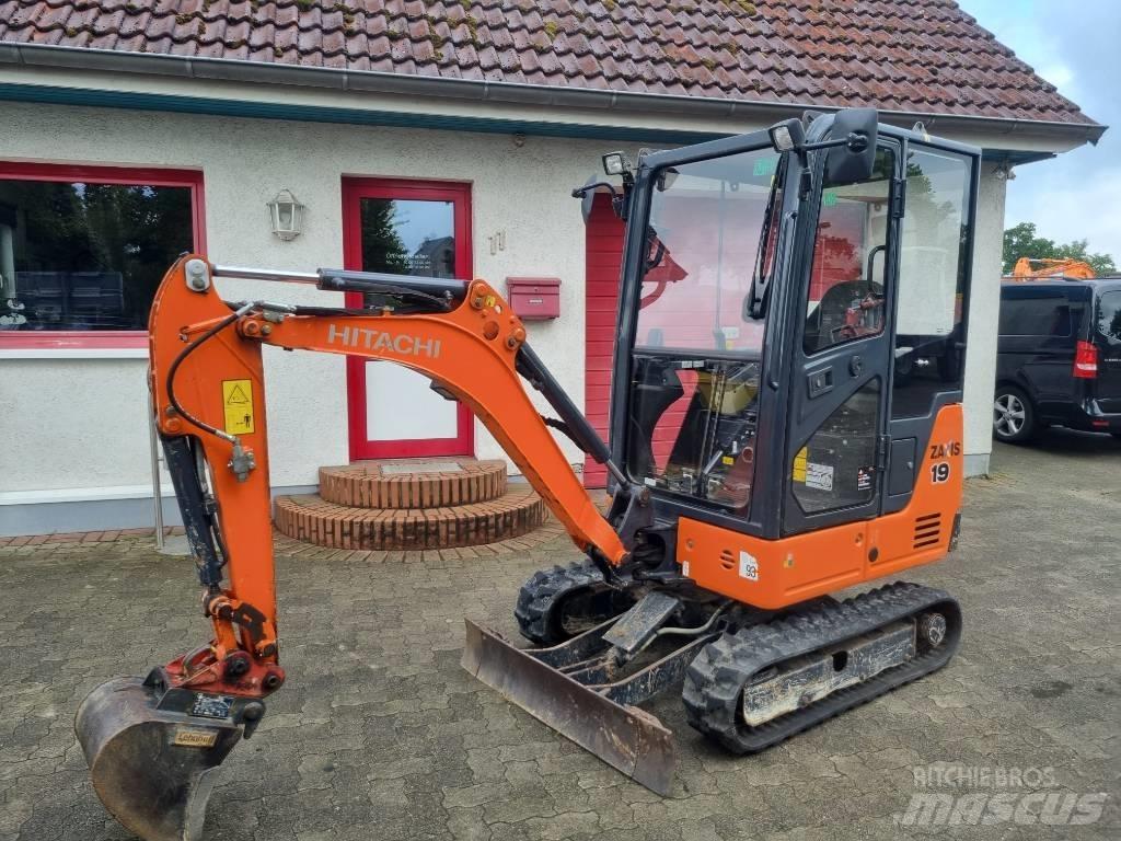 Hitachi ZX 19-5 Mini ekskavatörler, 7 tona dek