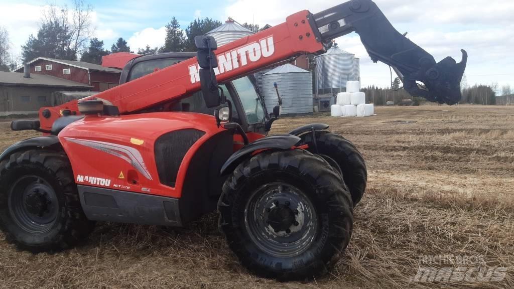 Manitou 741 Tarimsal teleskopik yükleyiciler