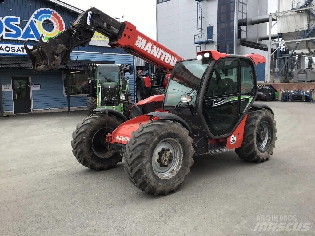 Manitou 741 Tarimsal teleskopik yükleyiciler