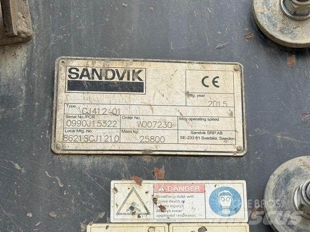 Sandvik CJ 412 Gezer kırıcılar