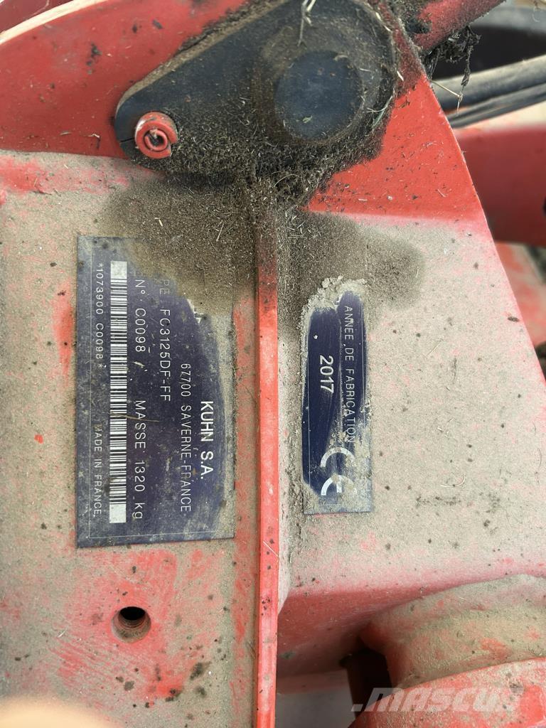 Kuhn FC3125 Asılı ve çekilir biçme makineleri