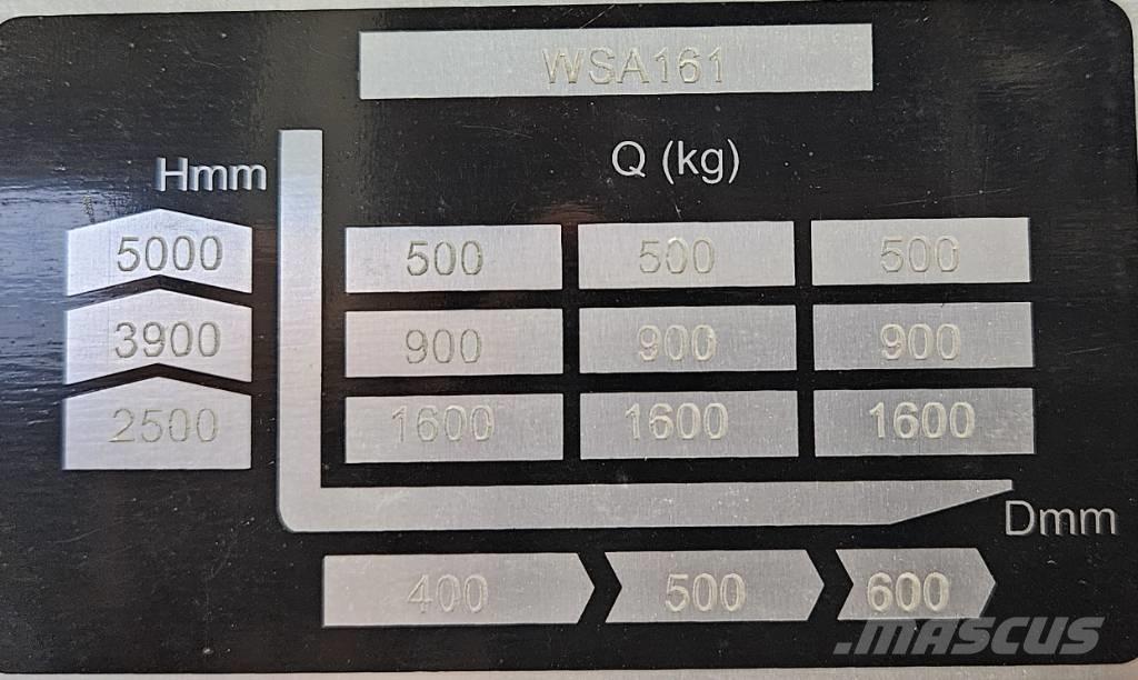 EP WSA 161 Li-ION Reach truck - depo içi istif araçları