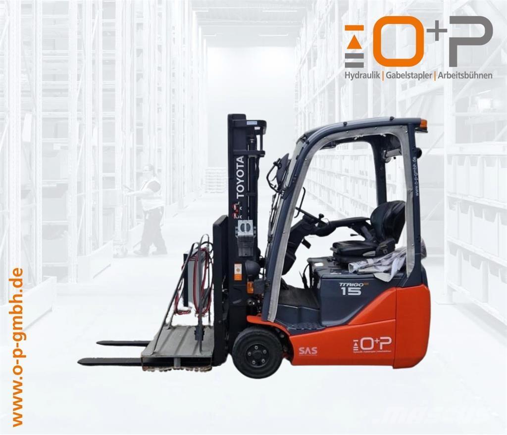 Toyota 8FBE15T Elektrikli forkliftler
