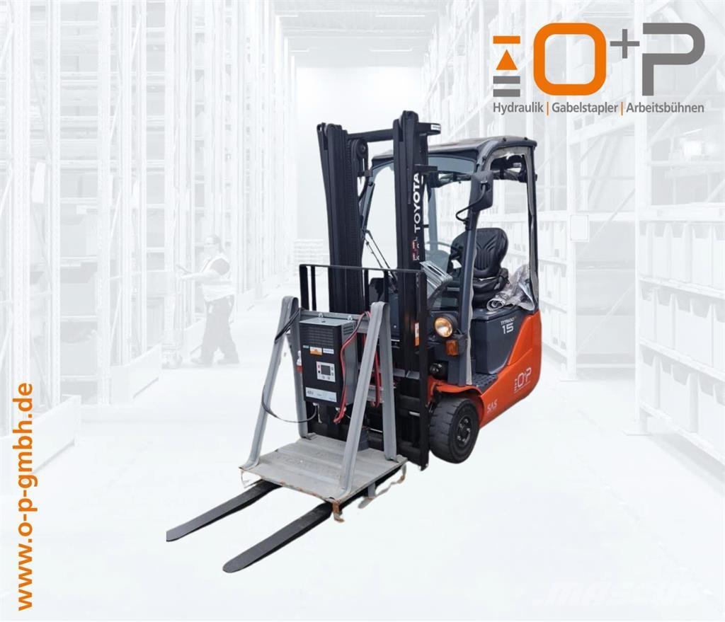 Toyota 8FBE15T Elektrikli forkliftler
