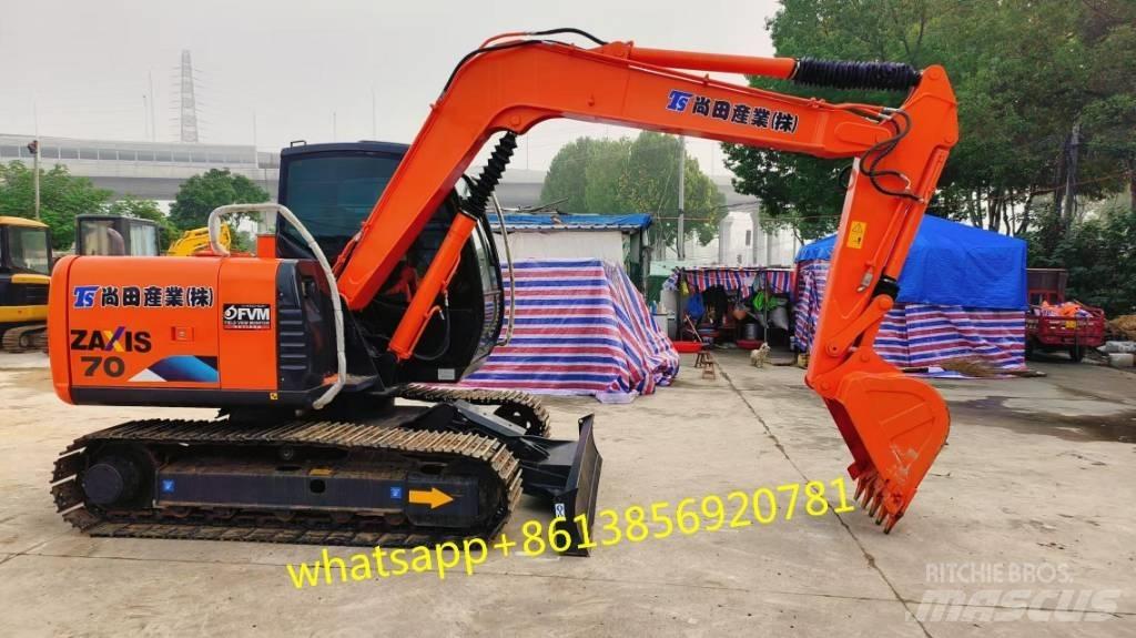Hitachi ZX 70 Mini ekskavatörler, 7 tona dek