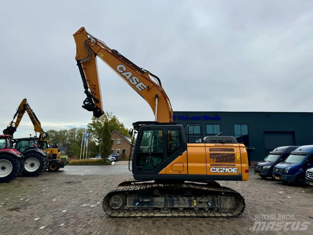 CASE CX210E Paletli ekskavatörler
