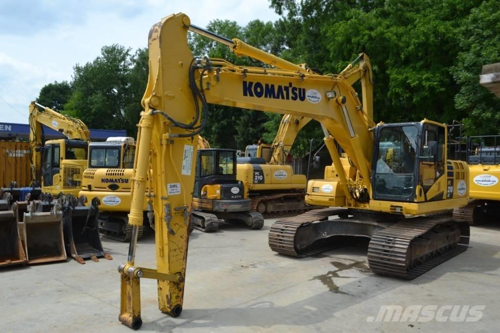 Komatsu PC 210 LC-11 Paletli ekskavatörler