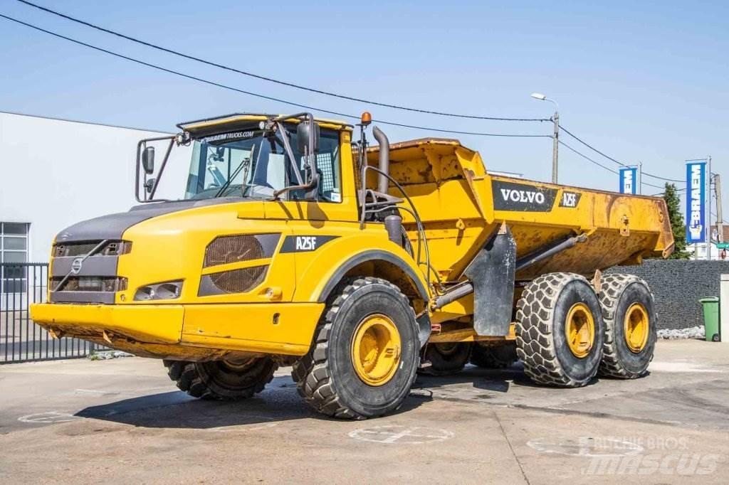 Volvo DUMPER A25F Belden kirma kamyonlar