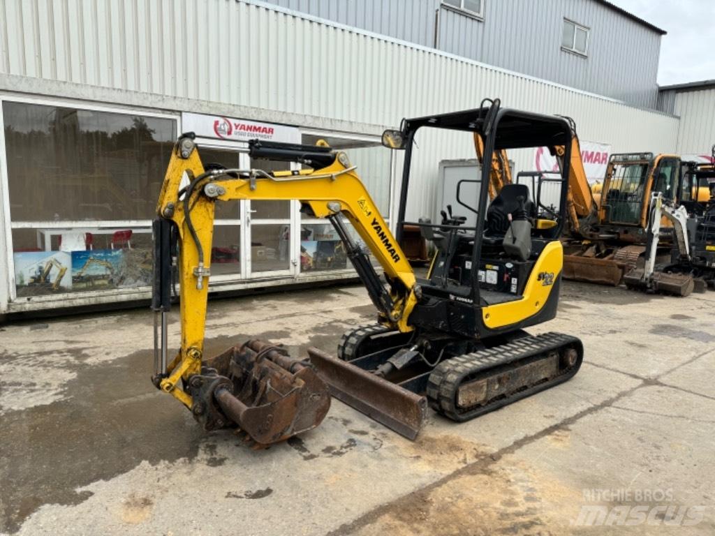 Yanmar SV22 (01545) Mini ekskavatörler, 7 tona dek