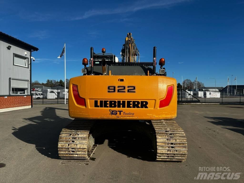 Liebherr 922 Paletli ekskavatörler