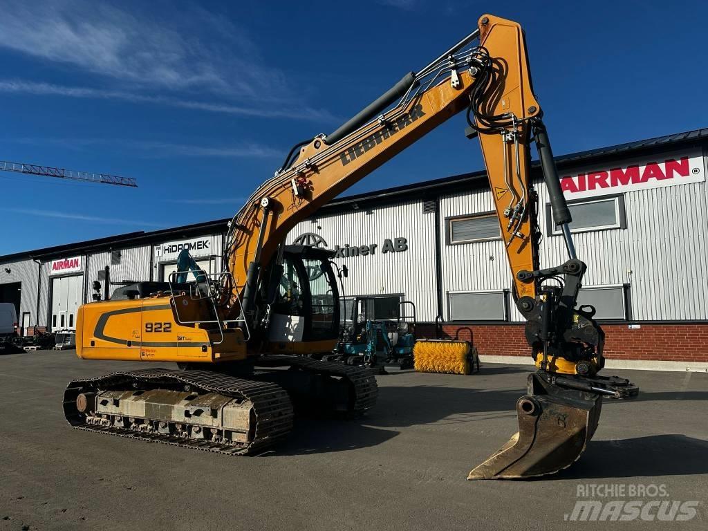 Liebherr 922 Paletli ekskavatörler