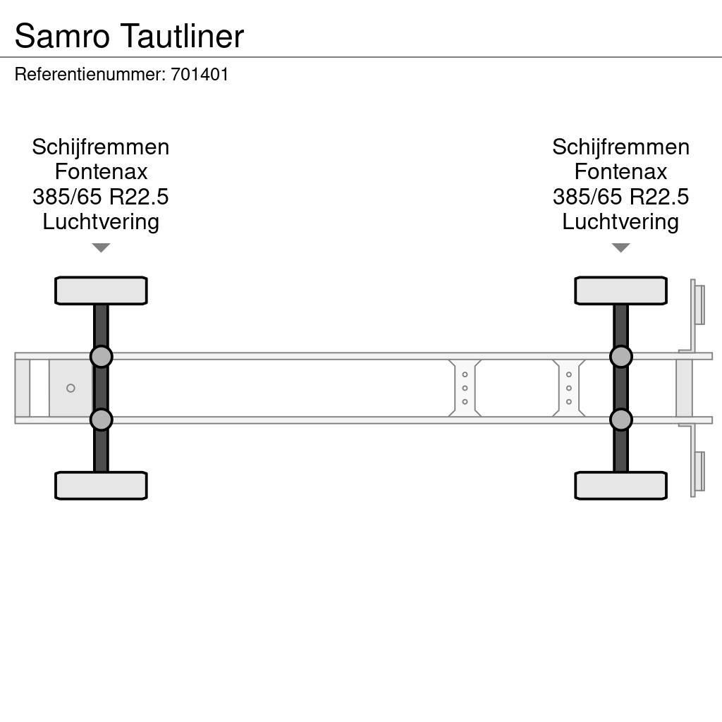 Samro Tautliner Perdeli yari çekiciler