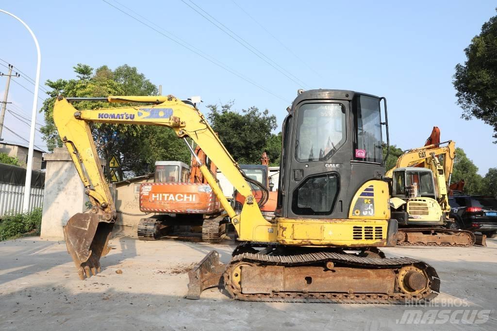 Komatsu PC 55 MR-2 Mini ekskavatörler, 7 tona dek