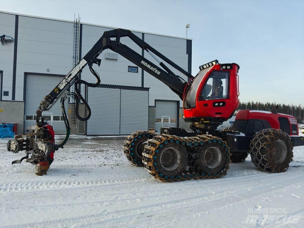 Komatsu 931 Biçerdöverler
