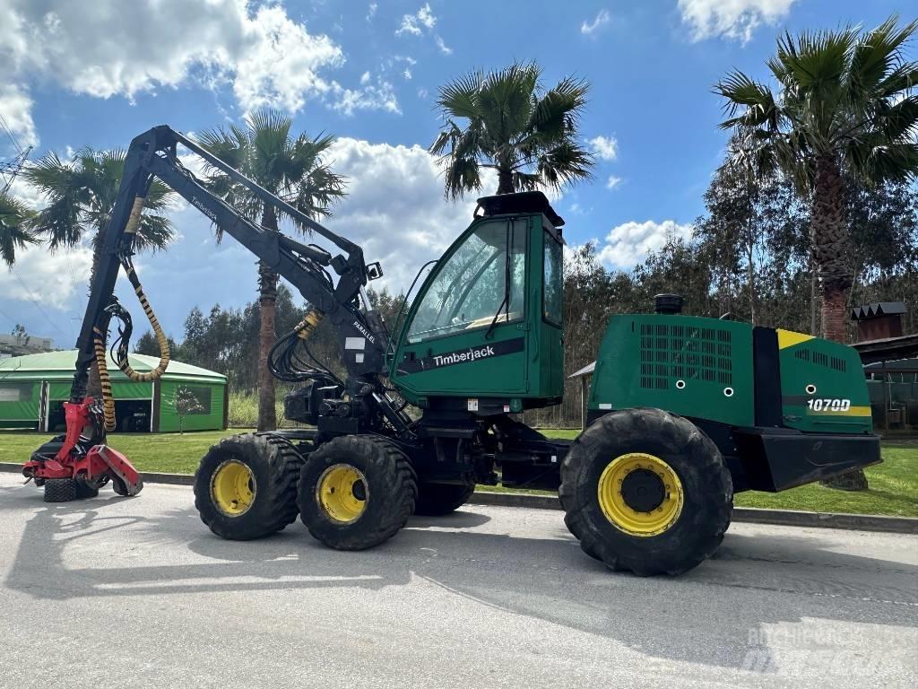 Timberjack 1070D Biçerdöverler