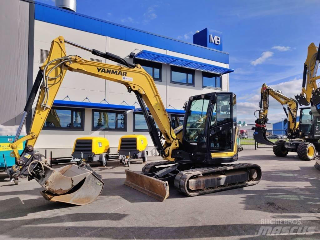 Yanmar Vio 80-1A Midi ekskavatörler 7 - 12 t