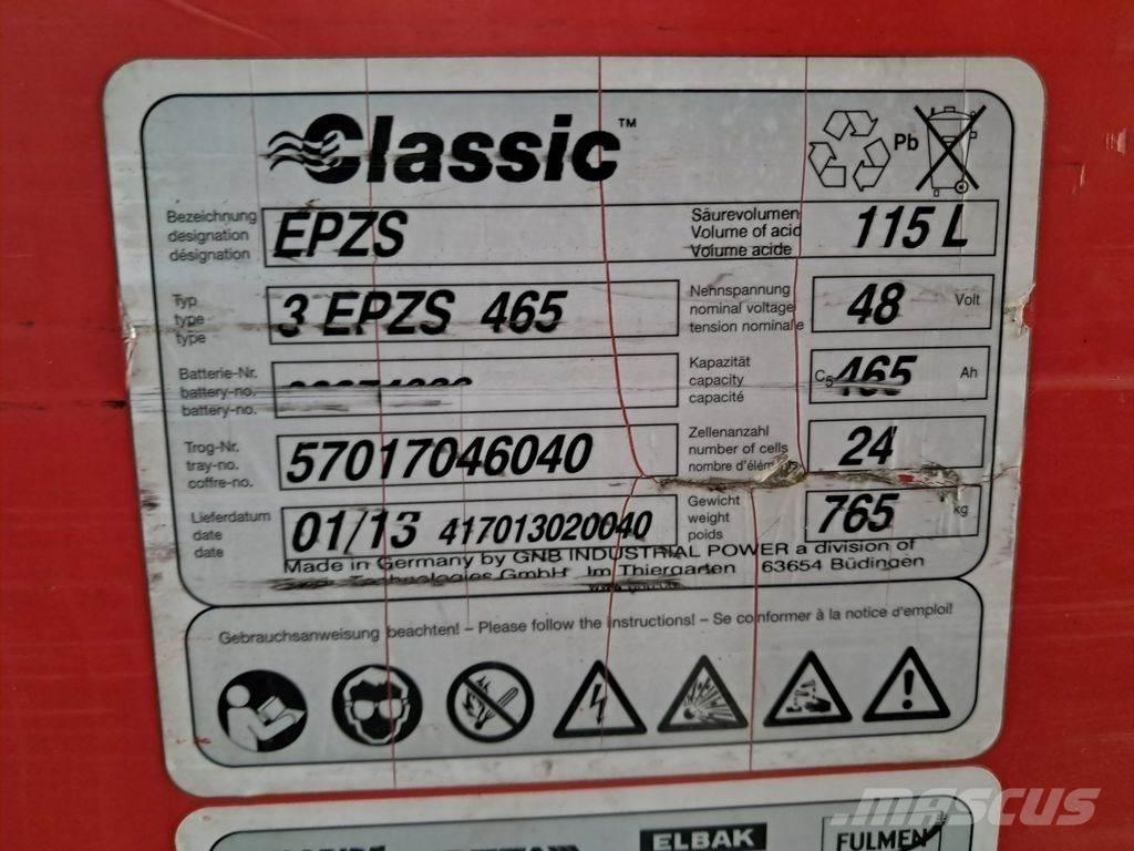 Linde R16S-12 Reach truck - depo içi istif araçları