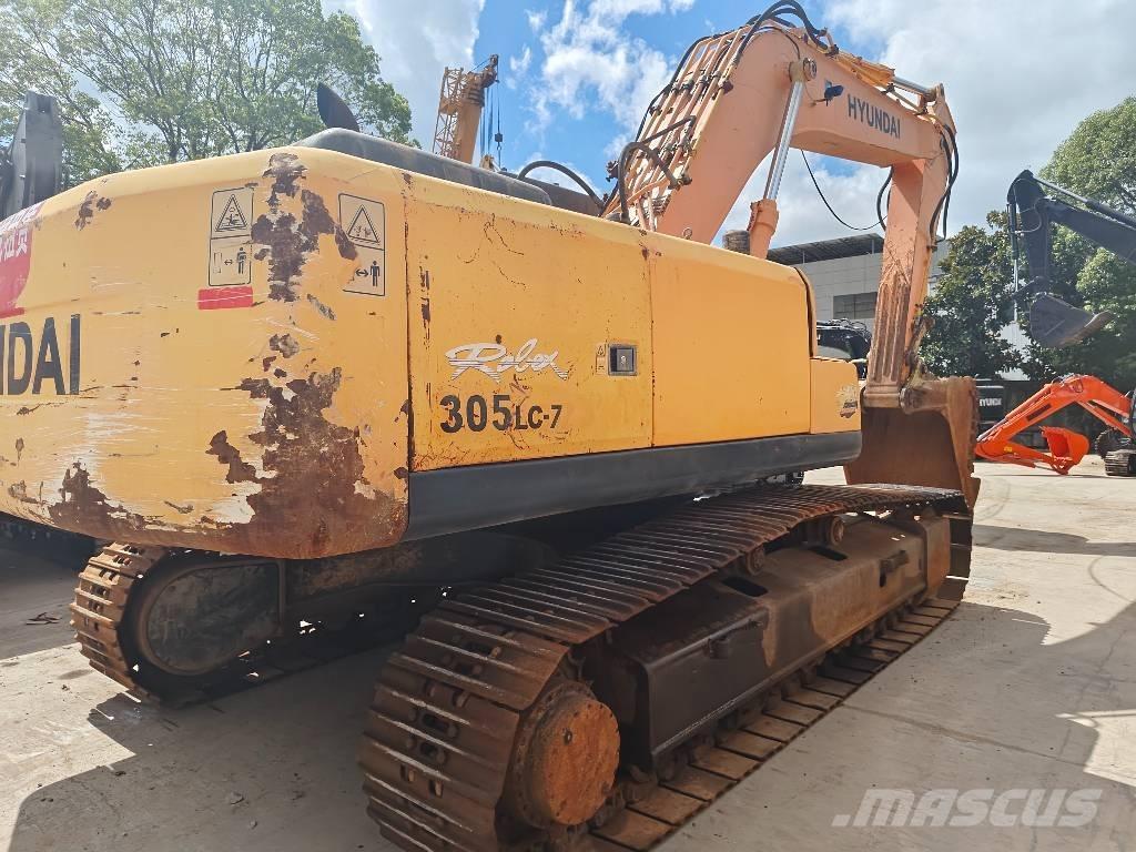 Hyundai R305LC-7 Paletli ekskavatörler