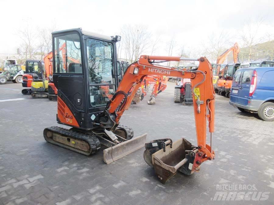 Hitachi ZX 17 U-2 Mini ekskavatörler, 7 tona dek