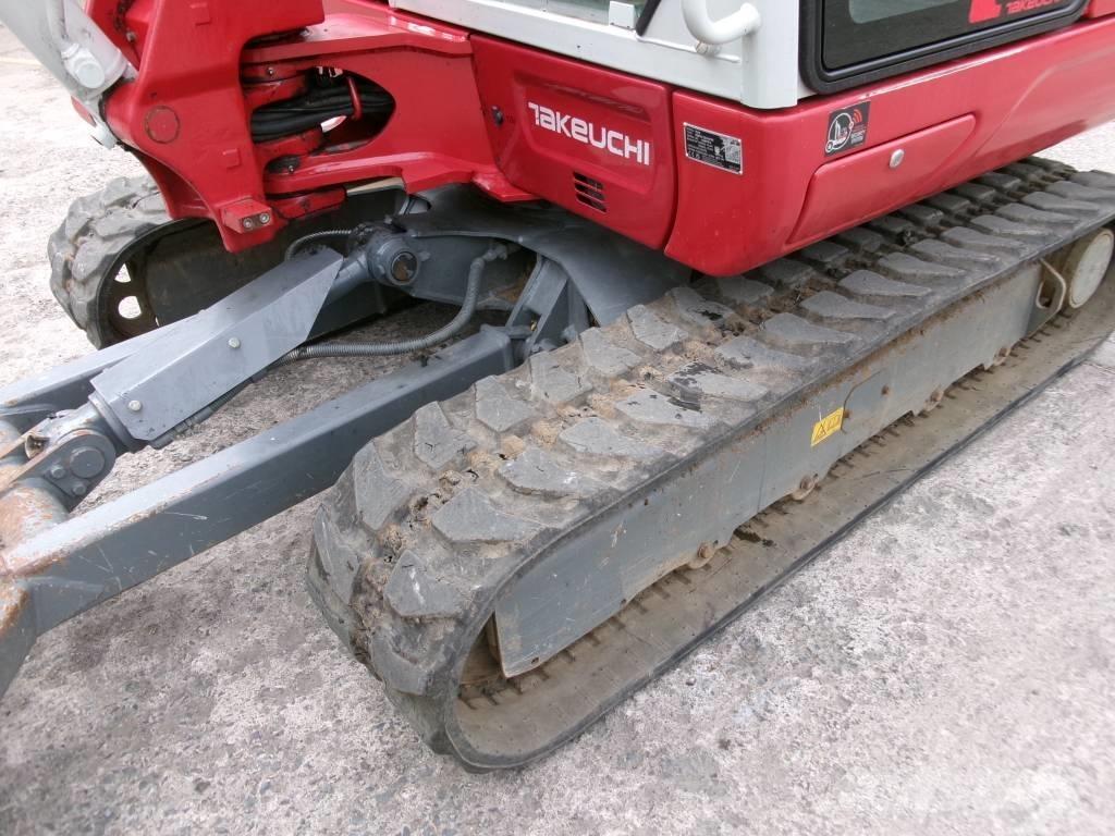 Takeuchi TB 240 Mini ekskavatörler, 7 tona dek